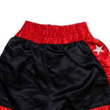 JU SPORTS Mens Sports Shorts Black Striped M W24