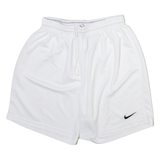 NIKE Mens Casual Shorts White L W25