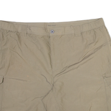 COLUMBIA Mens Cargo Shorts Beige Relaxed 2XL W42