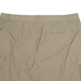 COLUMBIA Mens Cargo Shorts Beige Relaxed 2XL W42