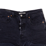 LEVI'S Big E Womens Denim Shorts Grey S W28