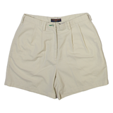 TOMMY HILFIGER Womens Casual Shorts Cream S W28