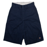 DICKIES Mens Casual Shorts Blue Relaxed XS W26