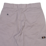 DICKIES Mens Workwear Shorts Beige Relaxed M W34