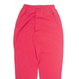 CLAIRE Womens Track Pants Red Tapered M W28 L33