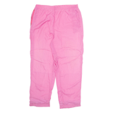 Womens Track Pants Pink Straight L W32 L29