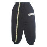 TAPS VOLANS Mens Joggers Black Tapered M W26 L30