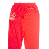 CHAMPION Womens Track Pants Red Straight M W28 L31