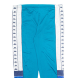 KAPPA Womens Sweatpants Blue Straight L W38 L27