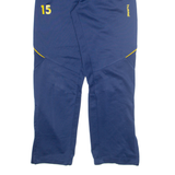 HUMMEL Mens Sweatpants Blue Straight M W24 L30