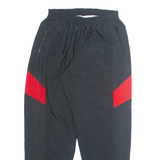 ODO Mens Track Pants Black Straight XL W30 L33