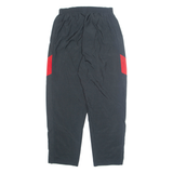 ODO Mens Track Pants Black Straight XL W30 L33