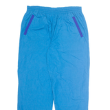 Mens Track Pants Blue Tapered XL W34 L32