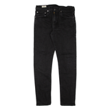 LEVI'S 512 BIG E Jeans Mens Black Slim Tapered W31 L28