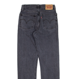 LEVI'S 501 Jeans Womens Black Regular Straight W24 L26