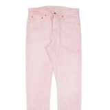 LEVI'S 512 Jeans Womens Pink Slim Tapered W31 L32