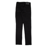 LEVI'S 511 Jeans Womens Black Slim Straight W26 L32