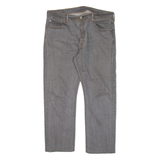 LEVI'S 501 Jeans Mens Grey Regular Straight W36 L26