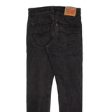 LEVI'S 512 Jeans Mens Black Slim Tapered W28 L27