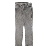 LEVI'S 511 Jeans Mens Grey Slim Straight W32 L31