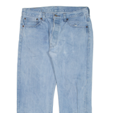LEVI'S 501 Jeans Womens Blue Regular Straight W34 L23