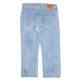 LEVI'S 501 Jeans Womens Blue Regular Straight W34 L23