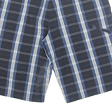 DICKIES Mens Chino Shorts Blue Check L W36