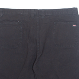 DICKIES FLEX Mens Workwear Shorts Black XL W42