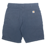 CARHARTT Carpenter Mens Workwear Shorts Blue XL W38