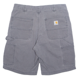 CARHARTT Carpenter Mens Workwear Shorts Grey M W36