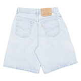 LEVI'S High Waist Yellow Tab Womens Denim Shorts Blue 90s XXS W24