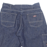 DICKIES Denim Mens Workwear Shorts Blue M W32