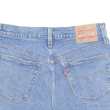 LEVI'S Cut Off 501 Womens Denim Shorts Blue S W27