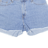 LEVI'S Cut Off 555 Womens Denim Shorts Blue M W32