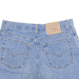 LEVI'S Cut Off 555 Womens Denim Shorts Blue M W32