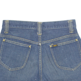 LEE Cut Off Womens Denim Shorts Blue 90s S W28