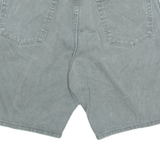 WRANGLER Mens Denim Shorts Grey L W36