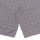 DICKIES Mens Chino Shorts Grey Check M W34