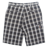 DICKIES Mens Chino Shorts Black Check M W32