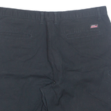 DICKIES Chino Style Mens Workwear Shorts Black L W36