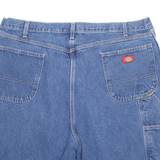DICKIES Carpenter Denim Mens Workwear Shorts Blue XL W41