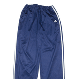 ADIDAS Mens Track Pants Blue Straight L W26 L28