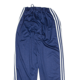 ADIDAS Mens Track Pants Blue Straight L W26 L28