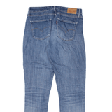 LEVI'S 721 High Rise Womens Jeans Blue Slim Skinny Stone Wash W27 L29