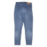 LEVI'S 721 High Rise Womens Jeans Blue Slim Skinny Stone Wash W27 L29