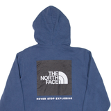 THE NORTH FACE Mens Blue Hoodie M