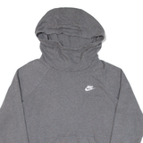 NIKE Womens Grey Hoodie L