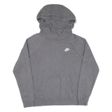 NIKE Womens Grey Hoodie L