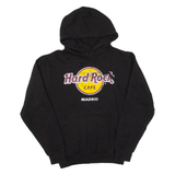 HARD ROCK CAFE Madrid Mens Black Hoodie M