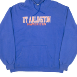 CHAMPION Ut Arlington Mavericks Mens Blue Hoodie USA L